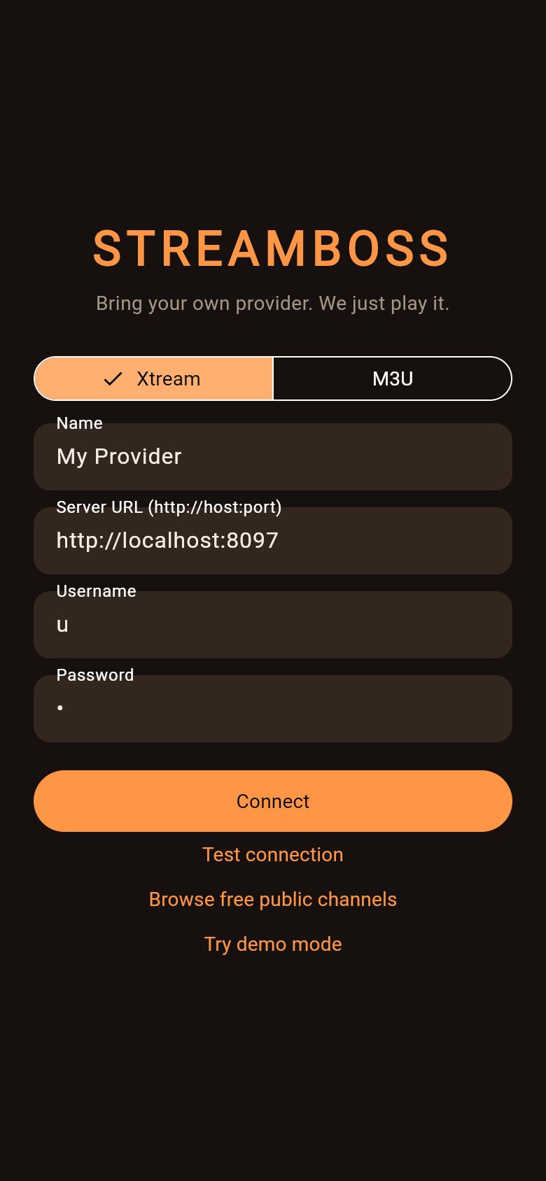 Wall on a phone